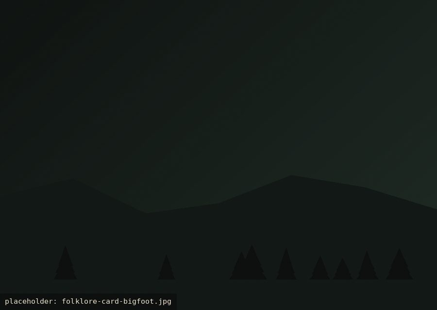 Bigfoot and cryptid folklore of Southern Illinois placeholder image