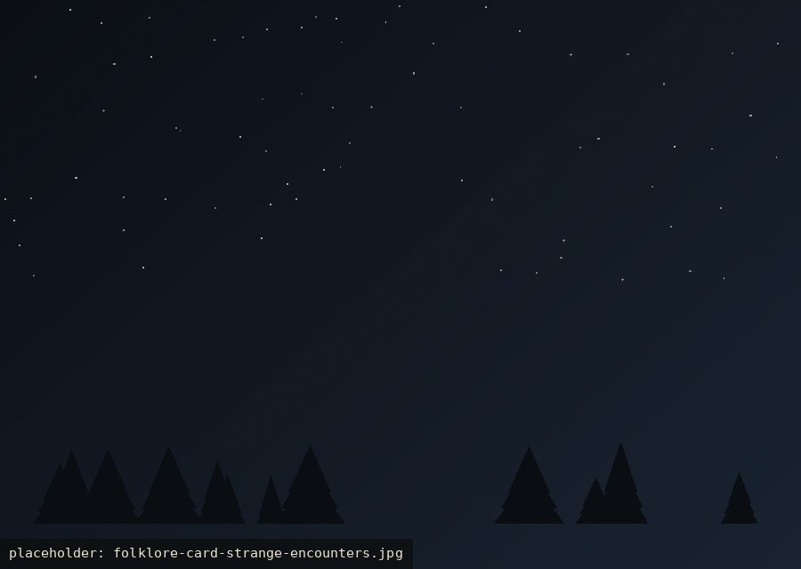 Strange encounters folklore of Southern Illinois placeholder image